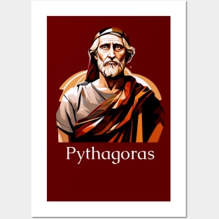 Pythagoras Math Teacher Gift , Pythagorean theorem, funny Posters and Art